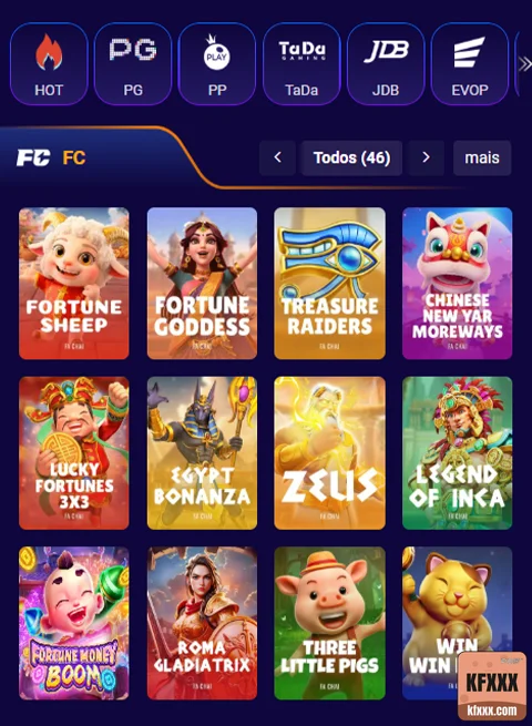 kfxxx - explorar os melhores jogos de mesa - Fortune Tiger e Aviator